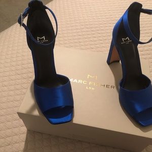 Marc Fisher Blue Shoes